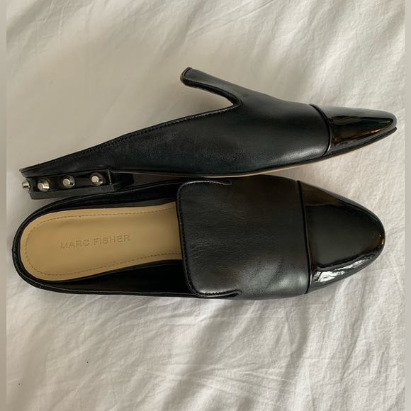 Marc Fisher Shoes - Marc Fisher Leather Mules